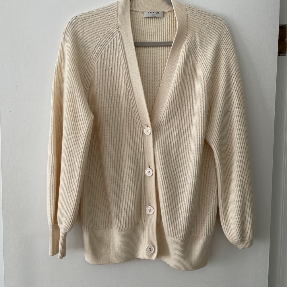 Babaton Bespoke Wool Cardigan